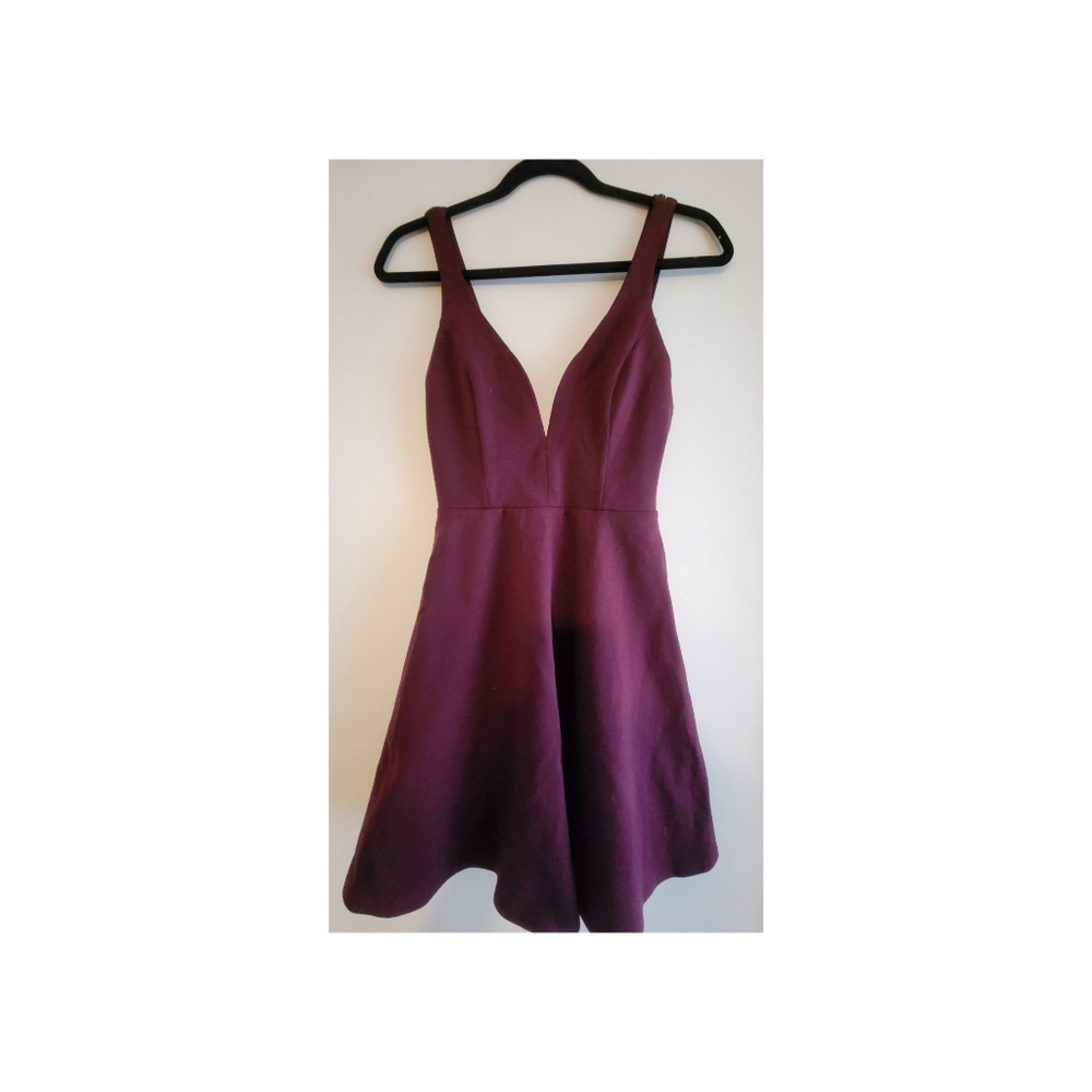 Purple dress